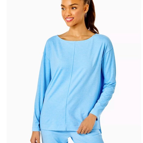 Lilly Pulitzer Tops - Lilly Pulitzer UPF 50+ Karessa Top Frenchie Blue
